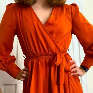 Orange Maxi Dress